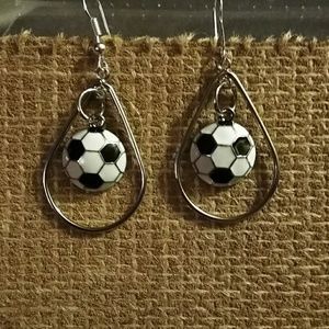 Soccerball Earrings